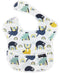 Mum 2 Mum: Waterproof Bibs 2 Pack - Sloths/Feathers (Birth - 3 Years)