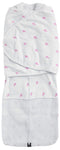 Mum 2 Mum: Summer DreamSwaddle - Pink Criss-Cross (Small)