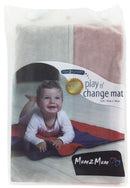 Mum 2 Mum: Play 'n Change Mats - Dusty Pink/Stone (74x74cm)