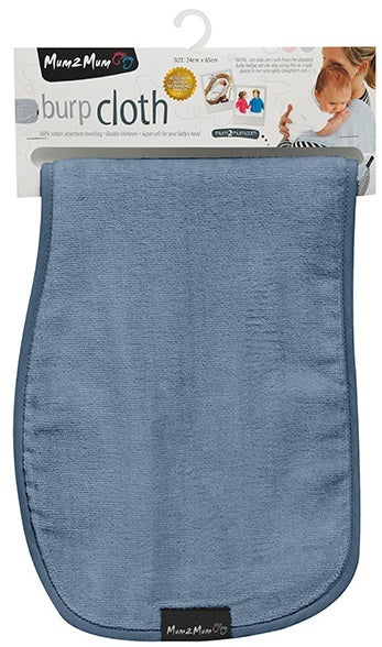 Mum 2 Mum: Burp Cloth - Denim (24x65cm)