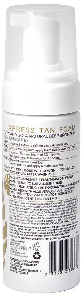 Puretan: Xpress Bronze Foam (150ml)