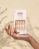 KISS: Salon Acrylic Nude Nails - Leilani