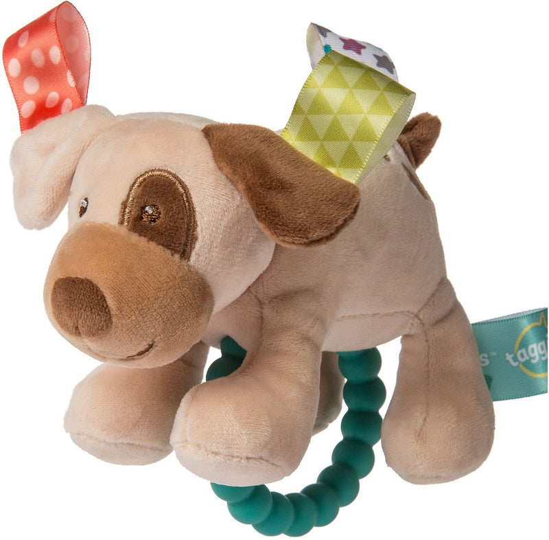 Mary Meyer: Taggies Teether Rattle - Buddy Dog