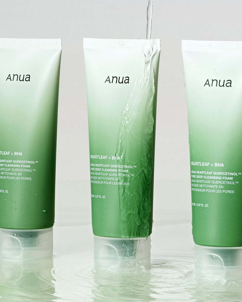 Anua: Heartleaf Quercetinol Pore Deep Cleansing Foam