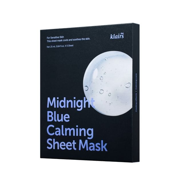 Dear, Klairs: Midnight Blue Sheet Mask Set (5 Masks)