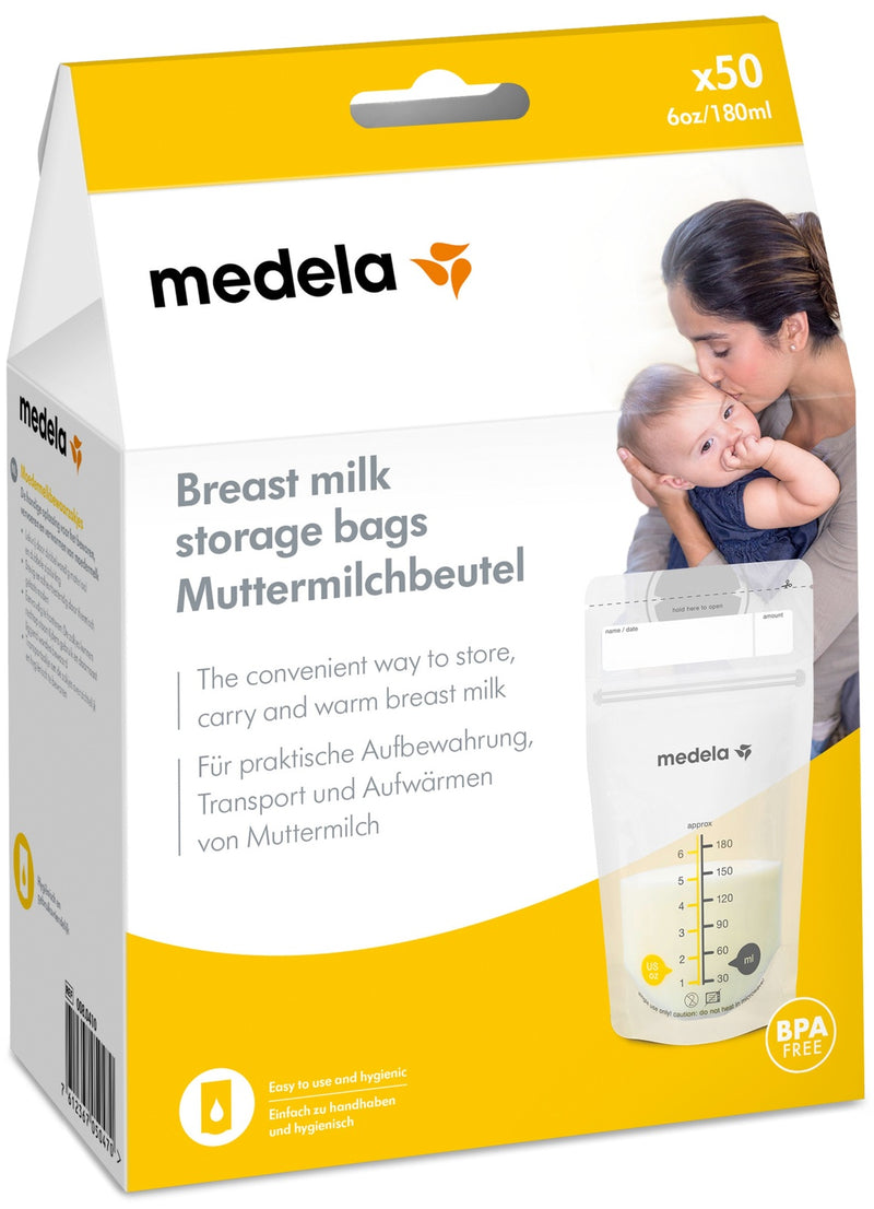 Medela: Breast Milk Storage Bags (50 Pack)