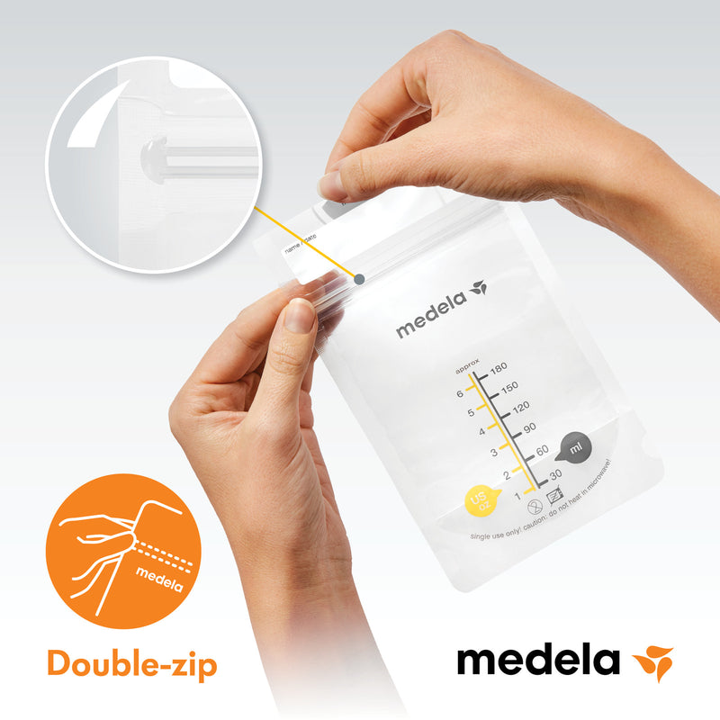 Medela: Breast Milk Storage Bags (50 Pack)