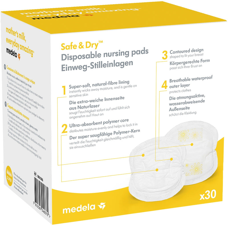 Medela: Disposable Nursing Pads (30 Pack)