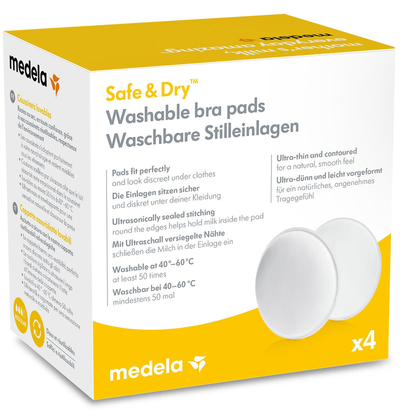 Medela: Washable Breast Pads (4 Pack)