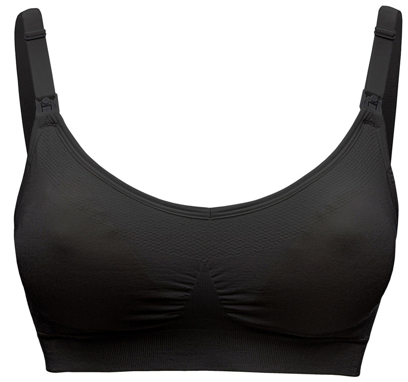 Medela: Keep Cool Ultra Maternity/Nursing Bra - Black (Large)