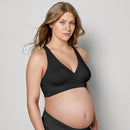 Medela: Keep Cool Sleep Maternity/Nursing Bra - Black (Large)