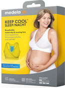 Medela: Keep Cool Sleep Maternity/Nursing Bra - Black (Large)