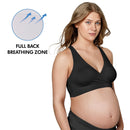 Medela: Keep Cool Sleep Maternity/Nursing Bra - Black (Medium)