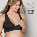 Medela: Keep Cool Sleep Maternity/Nursing Bra - Black (Medium)