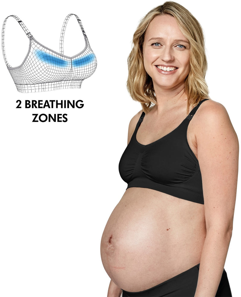 Medela: Keep Cool Maternity/Nursing Bra - Black (Medium)