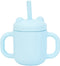 Annabel Trends: Silicone Mini Sippi Bear with Handles - Iced Blue (150ml)