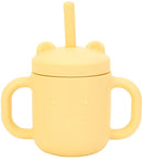 Annabel Trends: Silicone Mini Sippi Bear with Handles - Lemon (150ml)