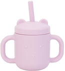 Annabel Trends: Silicone Mini Sippi Bear with Handles - Lilac (150ml)