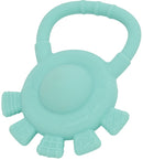 Annabel Trends: Silicone Hand Rattle - Aqua