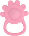 Annabel Trends: Silicone Hand Rattle - Pink