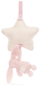 Jellycat: Bashful Bunny Musical Pull - Pink