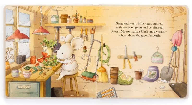 Jellycat: Merry Mouse's Christmas Eve Book