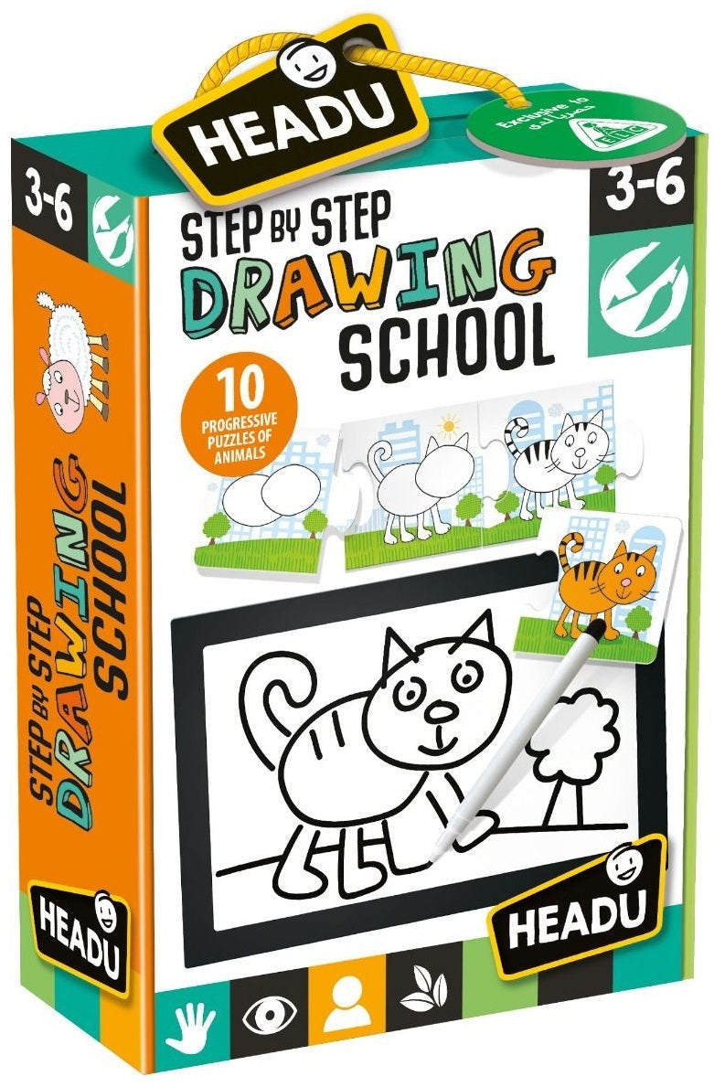 Headu: Step by Step Drawing School