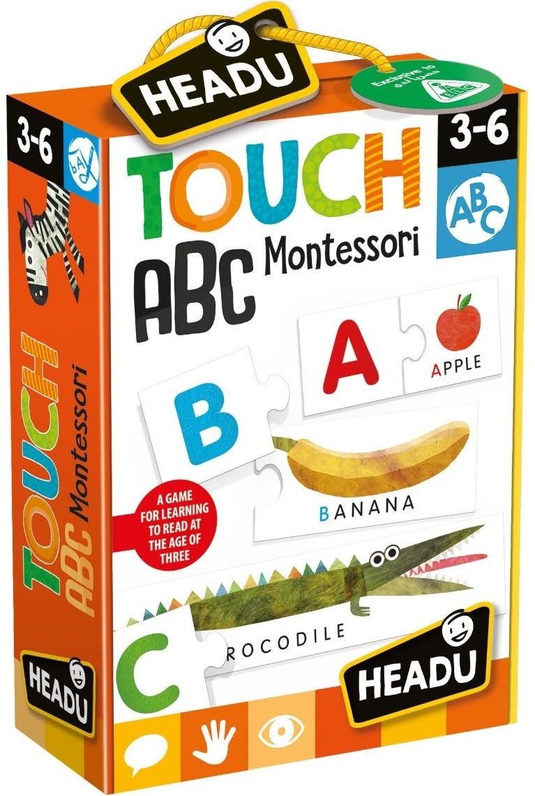 Headu: Montessori Touch Puzzle - ABC