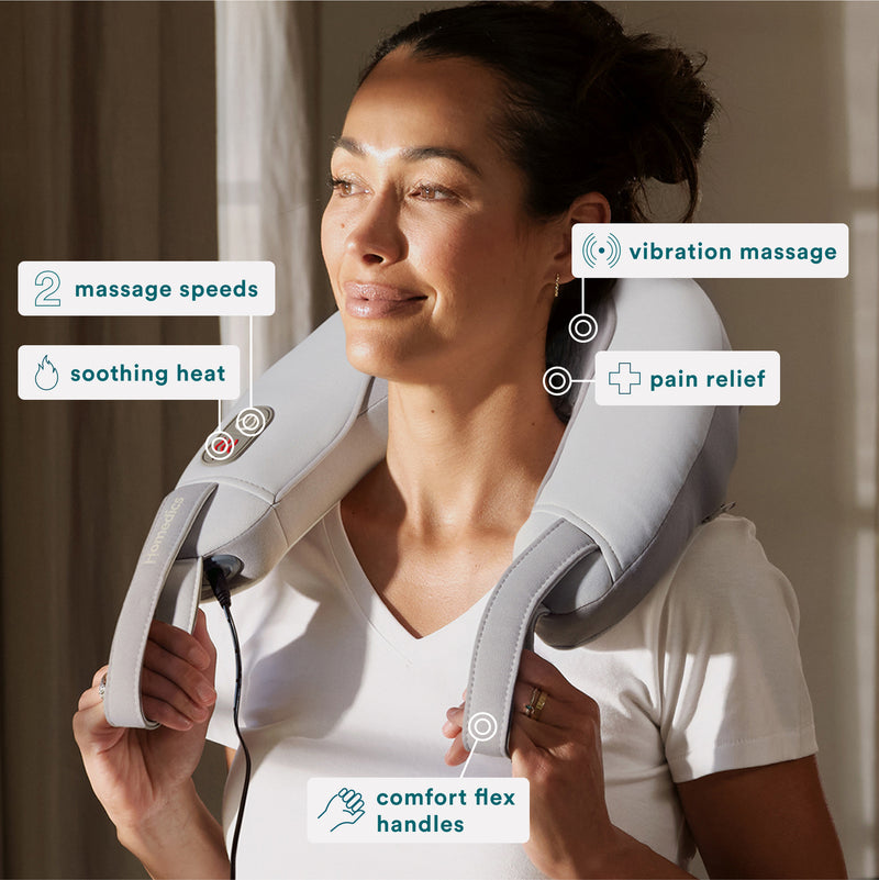 Homedics: Vibration Neck Massager with Heat