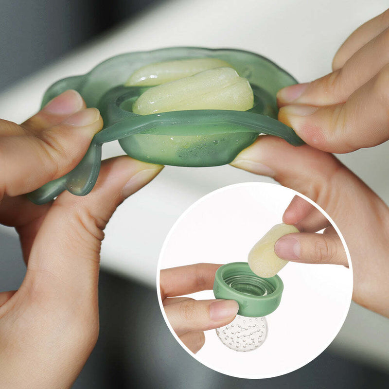 Haakaa: Fresh Food Feeder with Mini Nibble Tray - Blush