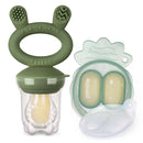 Haakaa: Fresh Food Feeder with Mini Nibble Tray - Olive Green