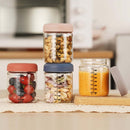 Haakaa: Sealed Glass Storage Jar Set - 210ml (4pc Set)