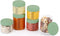 Haakaa: Sealed Glass Storage Jar Set - Mixed (6pc Set)