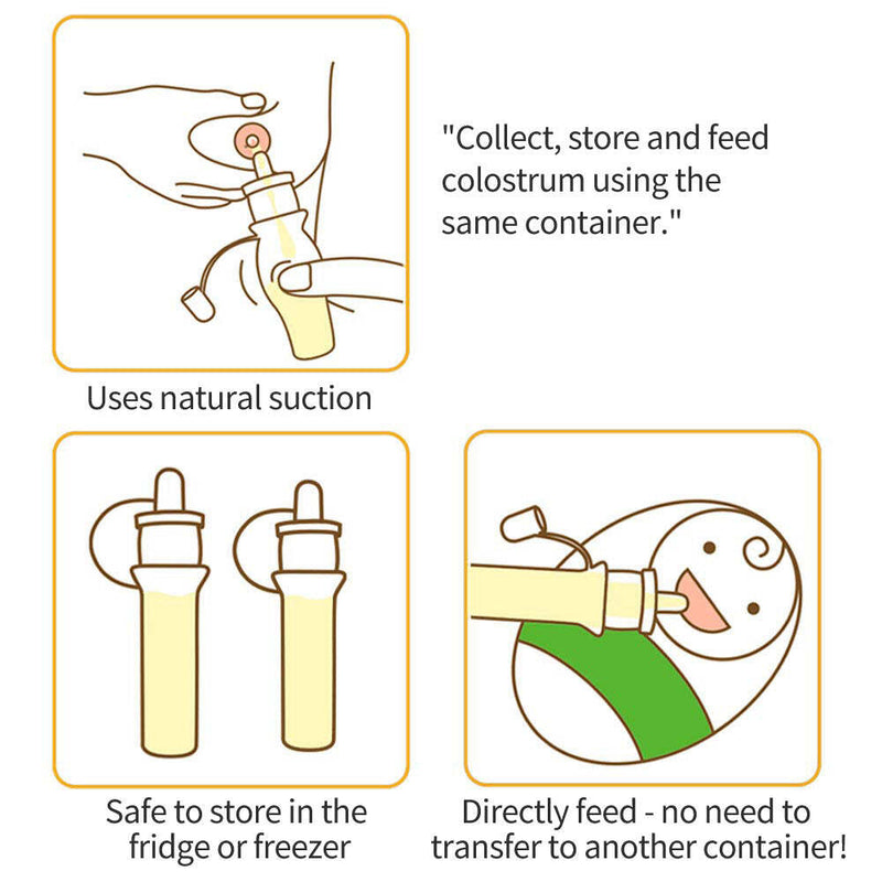 Haakaa: Silicone Colostrum Collector (Pre-Sterilised) - 4ml (2 Pack)