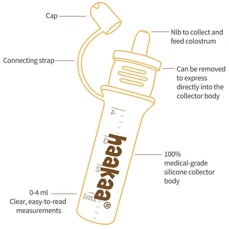 Haakaa: Silicone Colostrum Collector (Pre-Sterilised) - 20ml (Single)