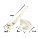 Haakaa: Silicone Flexi-Dummy & Diamond Holder Set - Cream