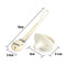 Haakaa: Silicone Flexi-Dummy & Diamond Holder Set - Cream