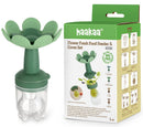 Haakaa: Flower Fresh Food Feeder & Cover Set - Pea Green