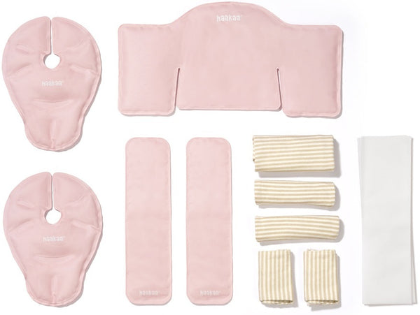 Haakaa: Hot & Cold Reusable Compression Pad Set - Blush