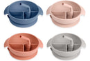 Haakaa: Silicone Divided Suction Bowl - Bluestone