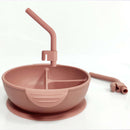 Haakaa: Silicone Divided Suction Bowl - Bluestone