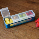 Melii: 4 Compartment Snackle Box - Luxe Blue