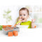 Melii: Silicone Baby Food Freezer Tray with Lid - Luxe Grey