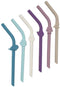 Melii: Silicone Luxe Animal Straws with Cleaning Brush