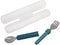 Melii: Detachable Spoon & Fork - Blue + Beige