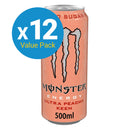 Monster Energy Ultra Peachy Keen - 500ml (12 Pack)