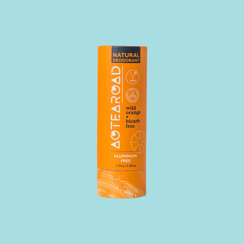 Aotearoad: Natural Deodorant - Wild Orange + Bicarb Free