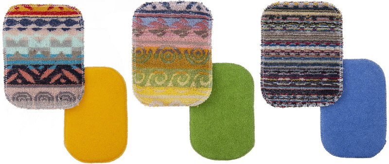 Euroscrubby: Scrubby & Sponge Set - Assorted Designs (Set of 2)