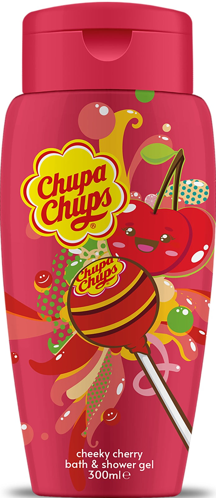 Chupa Chups: Bath & Shower Gel - Cheeky Cherry (300ml)