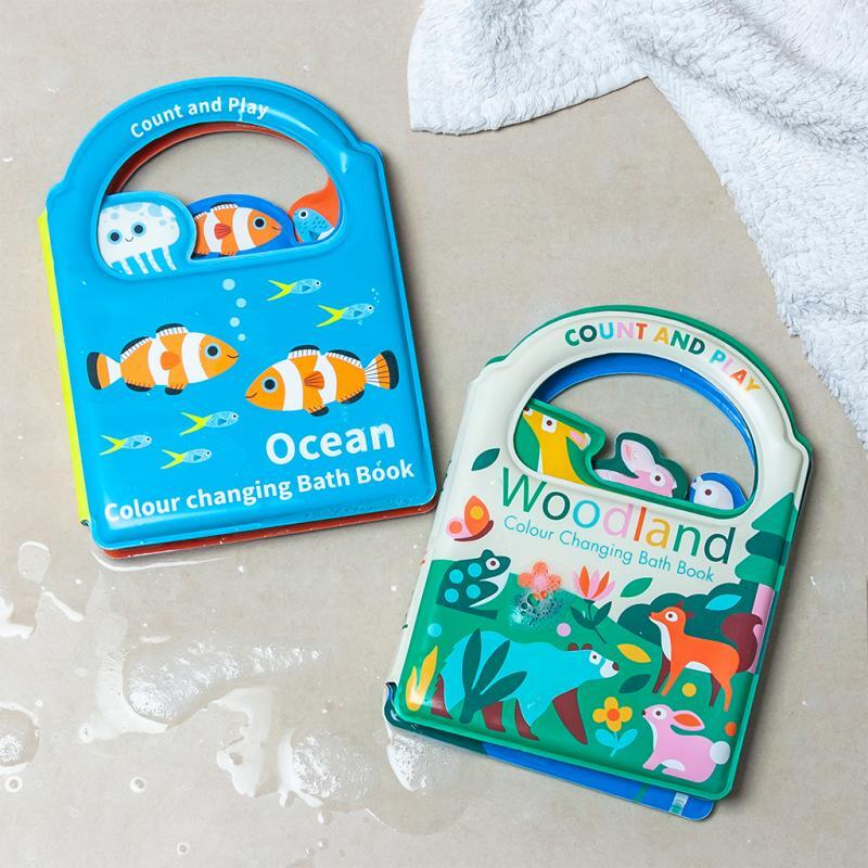 Rex London: Colour Changing Bath Book - Ocean